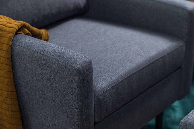 Peppe Fåtölj - Mörkgrå - Möbler - Stolar & fåtöljer - Fåtölj