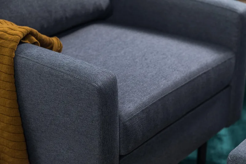 Peppe Fåtölj - Mörkgrå - Möbler - Stolar & fåtöljer - Fåtölj