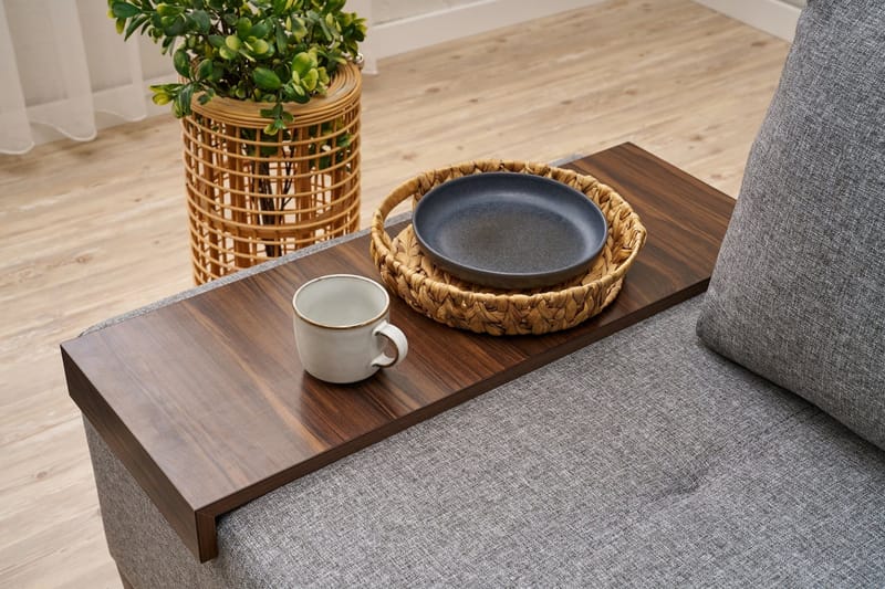 Perenna Bäddfåtölj - Grå - Möbler - Stolar & fåtöljer - Fåtölj - Bäddfåtölj