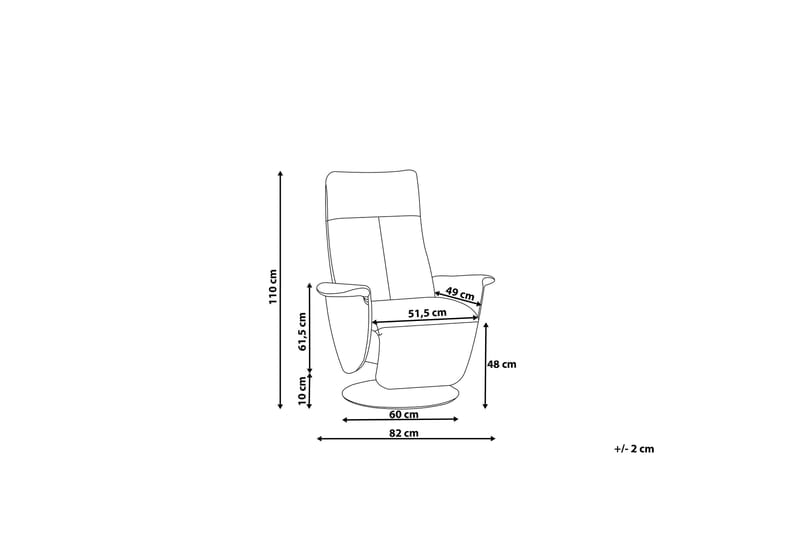 Prime Fåtölj - Vit - Möbler - Stolar & fåtöljer - Fåtölj