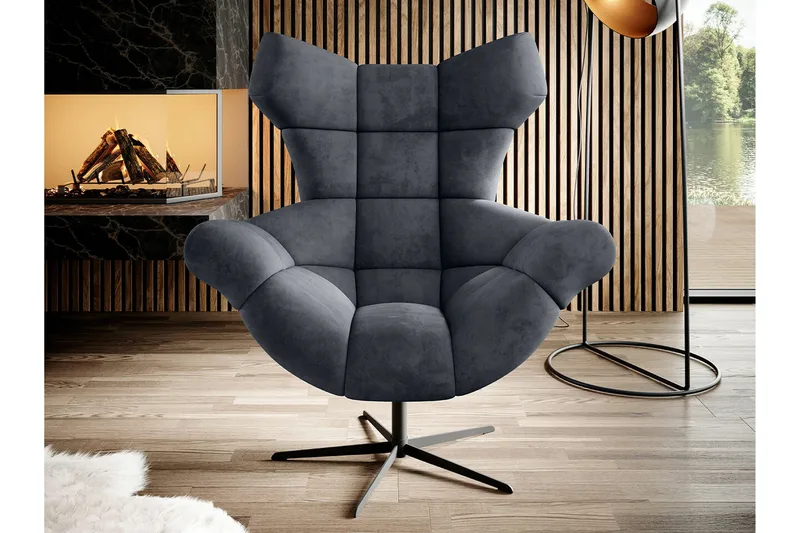 Rathkeale Fåtölj Dark grey - Möbler - Stolar & fåtöljer - Fåtölj