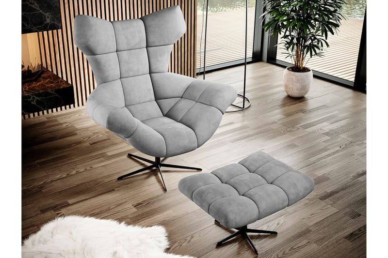 Rathkeale Fåtölj Light grey/Dark grey - Möbler - Stolar & fåtöljer - Fåtölj