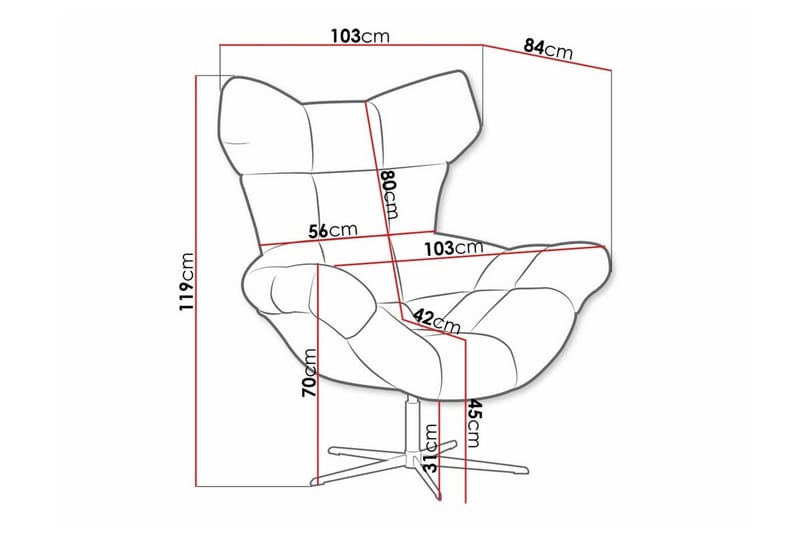 Rathkeale Fåtölj - Möbler - Stolar & fåtöljer - Fåtölj