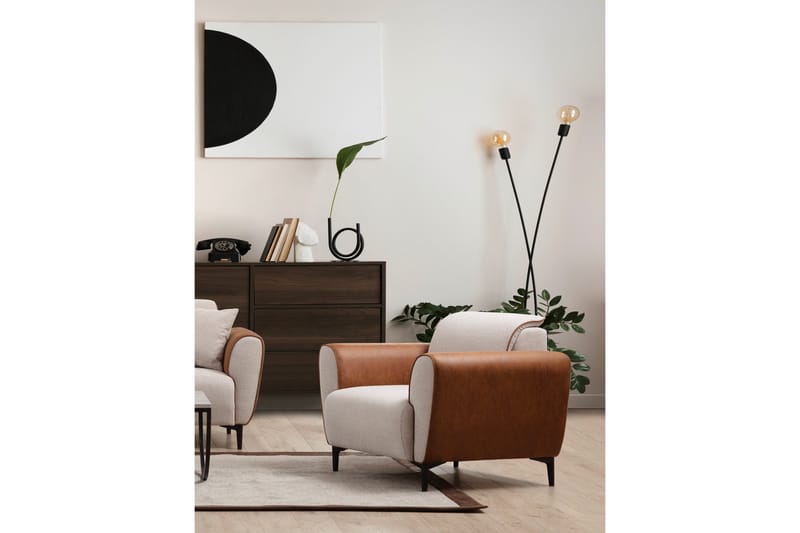 Rebelo Fåtölj - Beige - Möbler - Stolar & fåtöljer - Fåtölj
