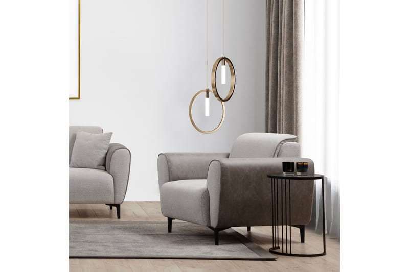 Rebelo Fåtölj - Grå - Möbler - Stolar & fåtöljer - Fåtölj