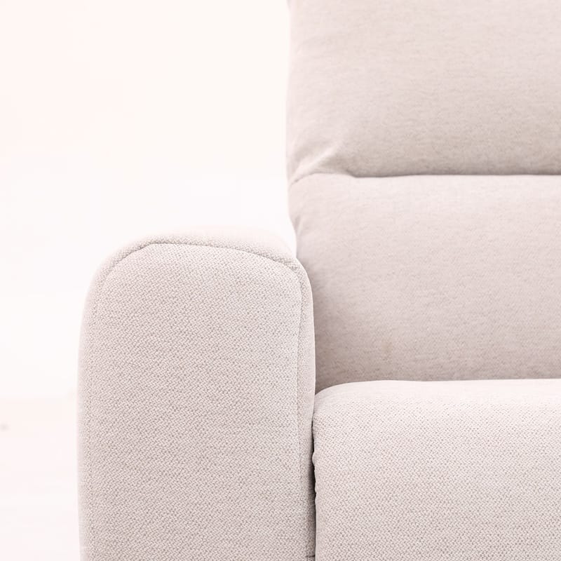 Reclinerfåtölj Ödmark med elektrisk mekanism - ljusbeige - Möbler - Stolar & fåtöljer - Fåtölj - Biofåtölj & reclinerfåtölj
