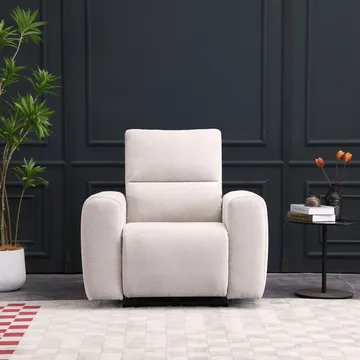 Reclinerfåtölj Ödmark med elektrisk mekanism - ljusbeige - Möbler - Stolar & fåtöljer - Fåtölj - Biofåtölj & reclinerfåtölj
