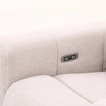 Reclinerfåtölj Ödmark med elektrisk mekanism - ljusbeige - Möbler - Stolar & fåtöljer - Fåtölj - Biofåtölj & reclinerfåtölj