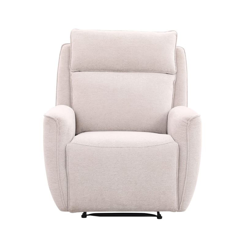Reclinerfåtölj Östvik med manuell mekanism - beige - Möbler - Stolar & fåtöljer - Fåtölj - Biofåtölj & reclinerfåtölj