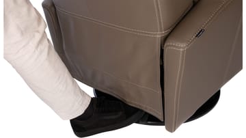 Reclinerfåtölj Bulgarsk - Brun - Möbler - Stolar & fåtöljer - Fåtölj - Snurrfåtölj
