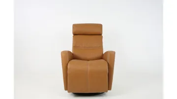 Reclinerfåtölj Bulgarsk - Cognac - Möbler - Stolar & fåtöljer - Fåtölj - Snurrfåtölj