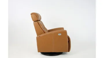 Reclinerfåtölj Bulgarsk - Cognac - Möbler - Stolar & fåtöljer - Fåtölj - Snurrfåtölj