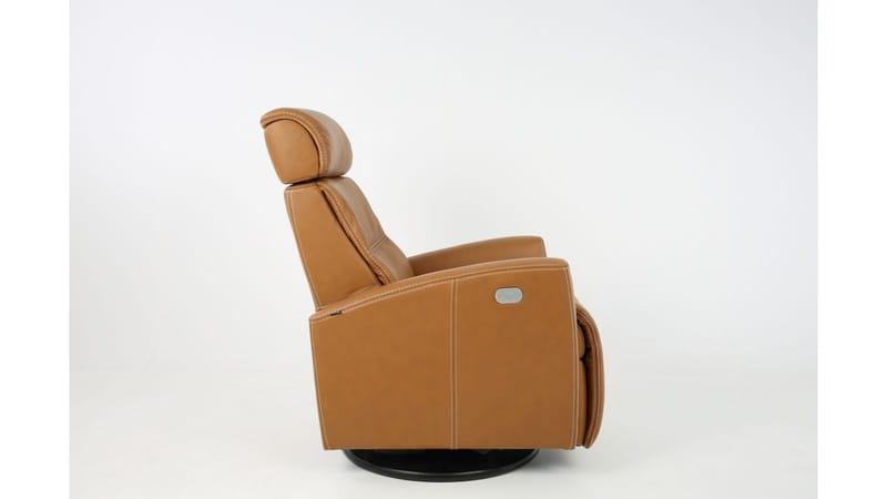 Reclinerfåtölj Bulgarsk - Cognac - Möbler - Stolar & fåtöljer - Fåtölj - Snurrfåtölj