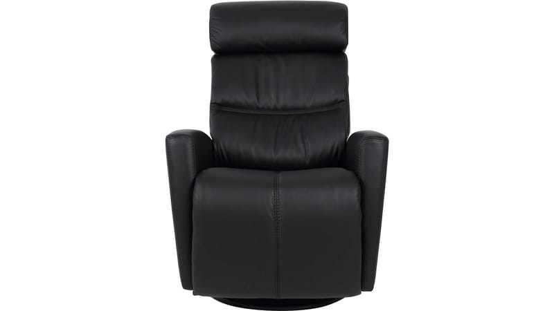 Reclinerfåtölj Bulgarsk - Svart - Möbler - Stolar & fåtöljer - Fåtölj - Skinnfåtölj & läderfåtölj