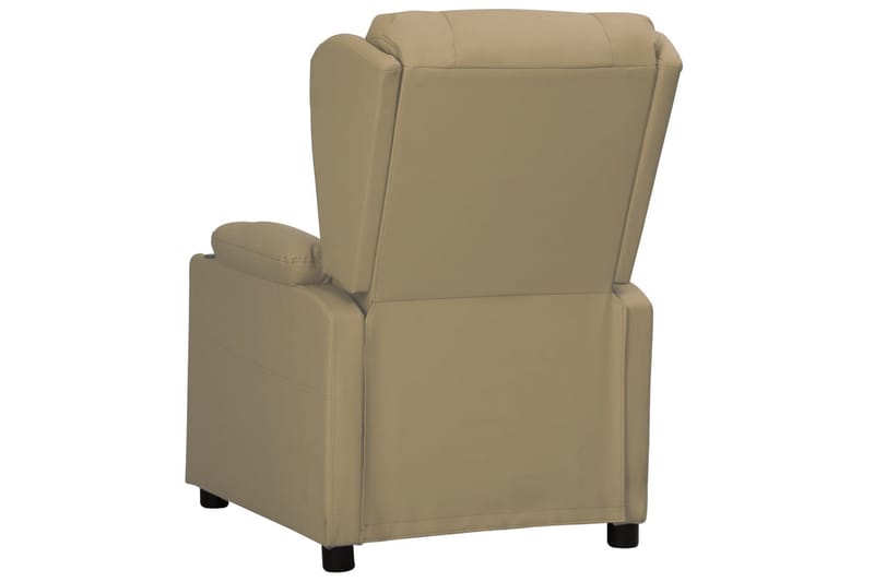 Reclinerfåtölj cappuccino konstläder - Brun - Möbler - Stolar & fåtöljer - Fåtölj - Biofåtölj & reclinerfåtölj