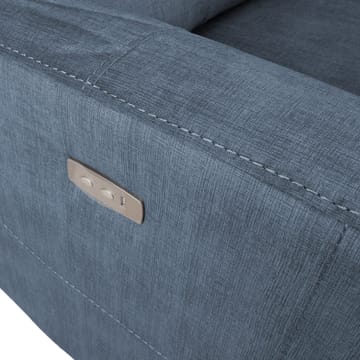 Reclinerfåtölj Darvi med elektrisk mekanism - blå - Möbler - Stolar & fåtöljer - Fåtölj - Biofåtölj & reclinerfåtölj