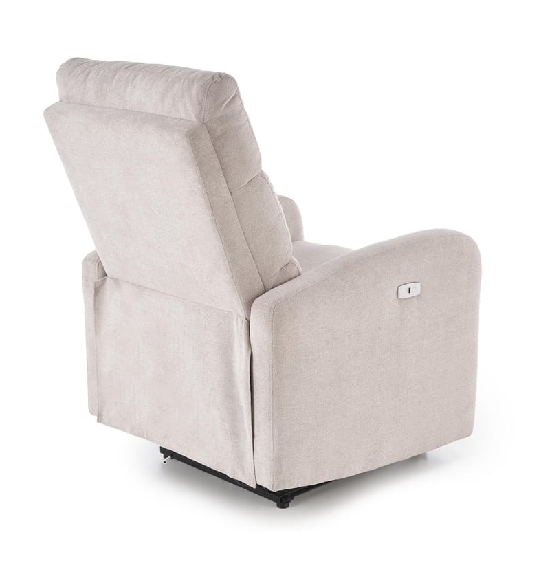 Reclinerfåtölj elektrisk - Ljusbeige - Ljusbeige - Möbler - Stolar & fåtöljer - Fåtölj - Biofåtölj & reclinerfåtölj