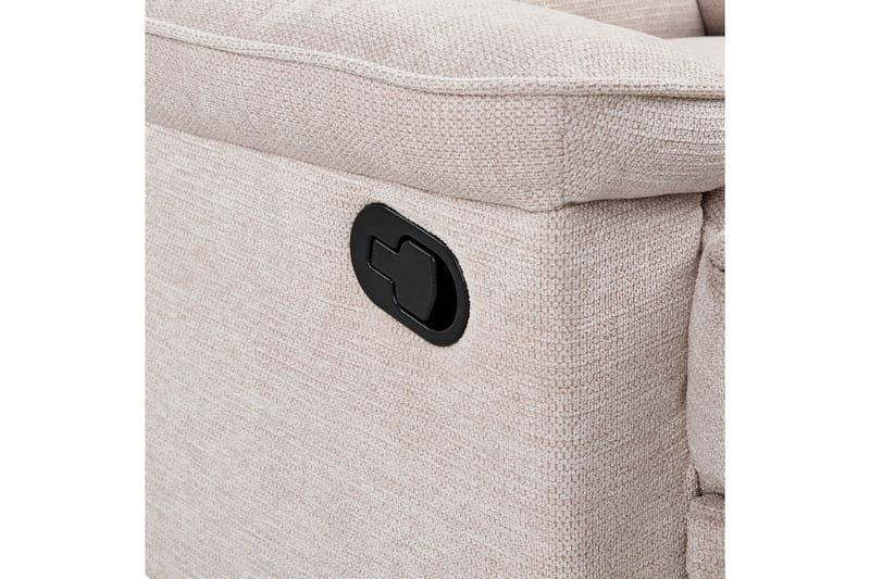 Reclinerfåtölj Everton - Beige - Möbler - Stolar & fåtöljer - Fåtölj - Liggfåtölj