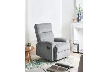 Reclinerfåtölj Everton - Grå - Möbler - Stolar & fåtöljer - Fåtölj - Biofåtölj & reclinerfåtölj