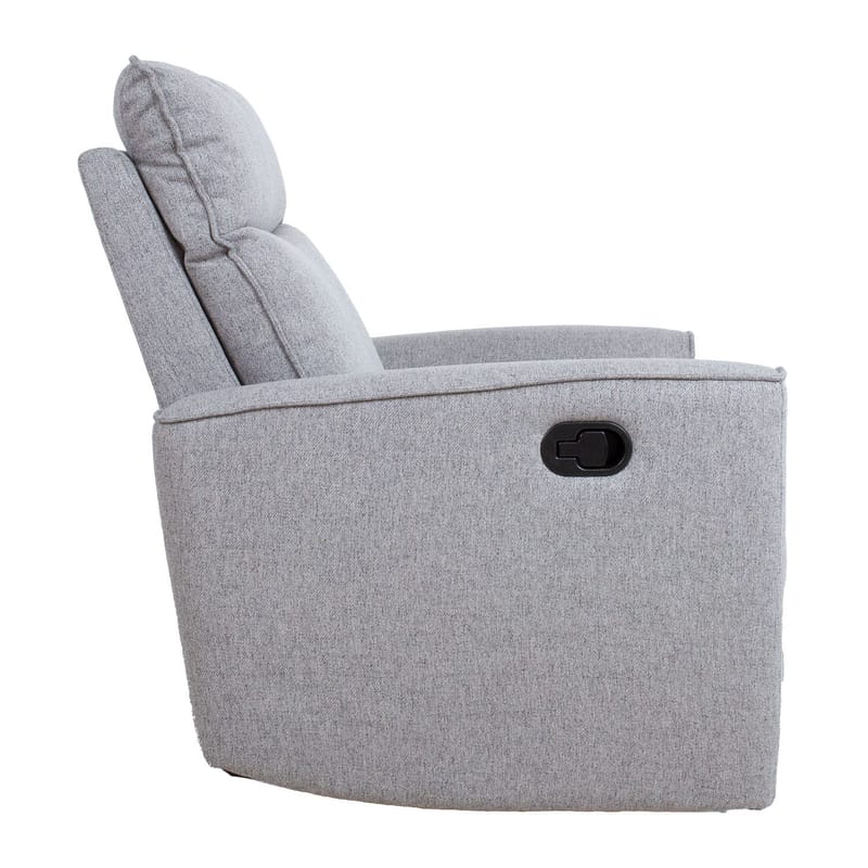 Reclinerfåtölj Fjolna med manuell mekanism - grå - Möbler - Stolar & fåtöljer - Fåtölj - Biofåtölj & reclinerfåtölj