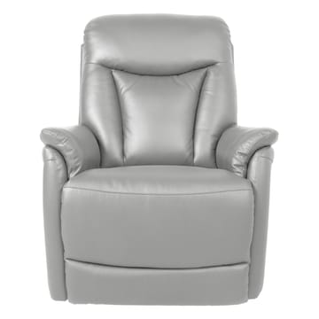 Reclinerfåtölj Gårdal med elektrisk lyftmekanism läder - Beige - Möbler - Stolar & fåtöljer - Fåtölj - Skinnfåtölj & läderfåtölj