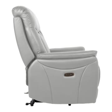 Reclinerfåtölj Gårdal med elektrisk lyftmekanism läder - Beige - Möbler - Stolar & fåtöljer - Fåtölj - Skinnfåtölj & läderfåtölj