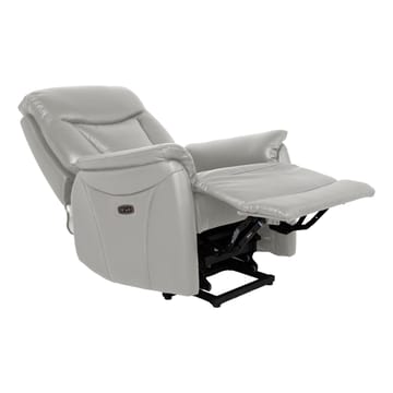 Reclinerfåtölj Gårdal med elektrisk lyftmekanism läder - Beige - Möbler - Stolar & fåtöljer - Fåtölj - Skinnfåtölj & läderfåtölj