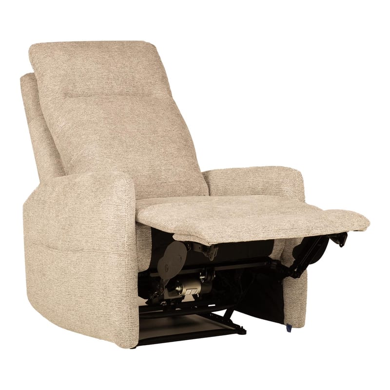 Reclinerfåtölj Gränor med elektrisk mekanism och massagefunktion - Beige - Möbler - Stolar & fåtöljer - Fåtölj - Massagestol & massagefåtölj