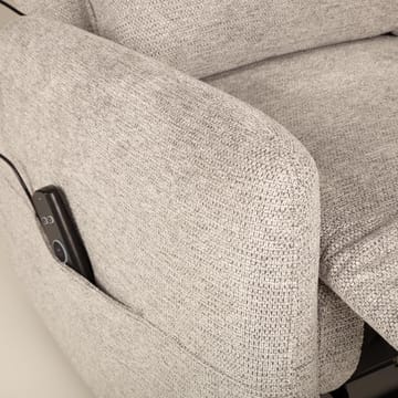 Reclinerfåtölj Gränor med elektrisk mekanism och massagefunktion - Grå - Möbler - Stolar & fåtöljer - Fåtölj - Massagestol & massagefåtölj