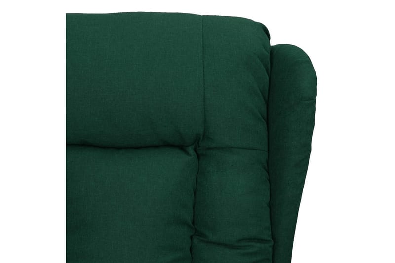 Reclinerfåtölj mörkgrön tyg - Grön - Möbler - Stolar & fåtöljer - Fåtölj - Biofåtölj & reclinerfåtölj
