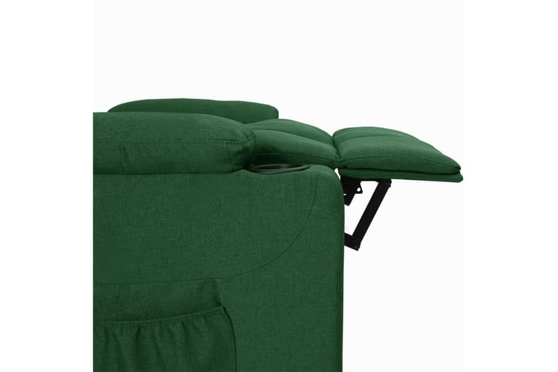 Reclinerfåtölj mörkgrön tyg - Mörkgrön - Möbler - Stolar & fåtöljer - Fåtölj - Biofåtölj & reclinerfåtölj