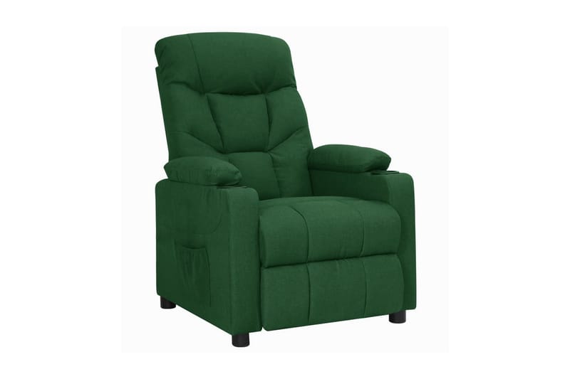 Reclinerfåtölj mörkgrön tyg - Mörkgrön - Möbler - Stolar & fåtöljer - Fåtölj - Biofåtölj & reclinerfåtölj