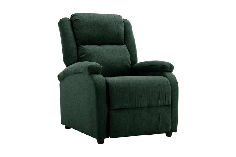 Reclinerfåtölj mörkgrön tyg - Mörkgrön - Möbler - Stolar & fåtöljer - Fåtölj - Biofåtölj & reclinerfåtölj