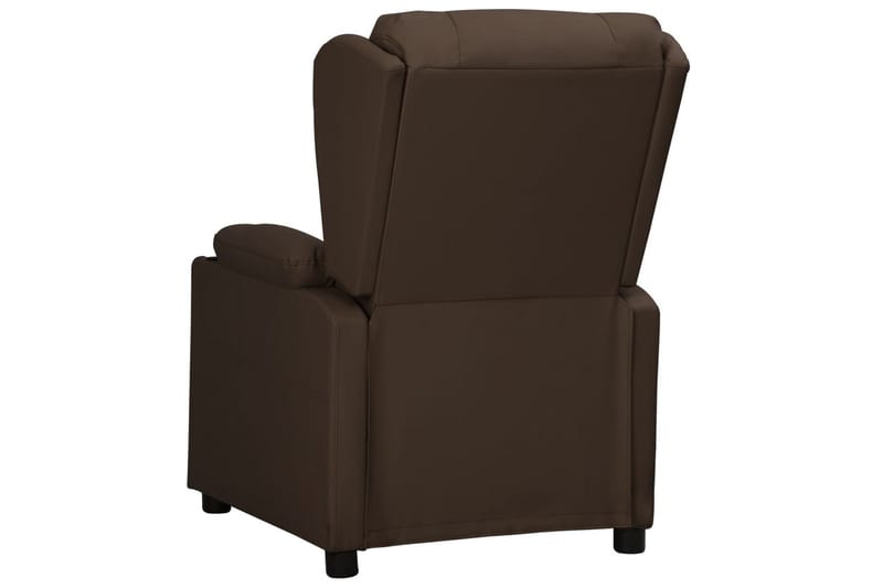 Reclinerfåtölj med uppresningshjälp brun konstläder - Brun - Möbler - Stolar & fåtöljer - Fåtölj - Biofåtölj & reclinerfåtölj