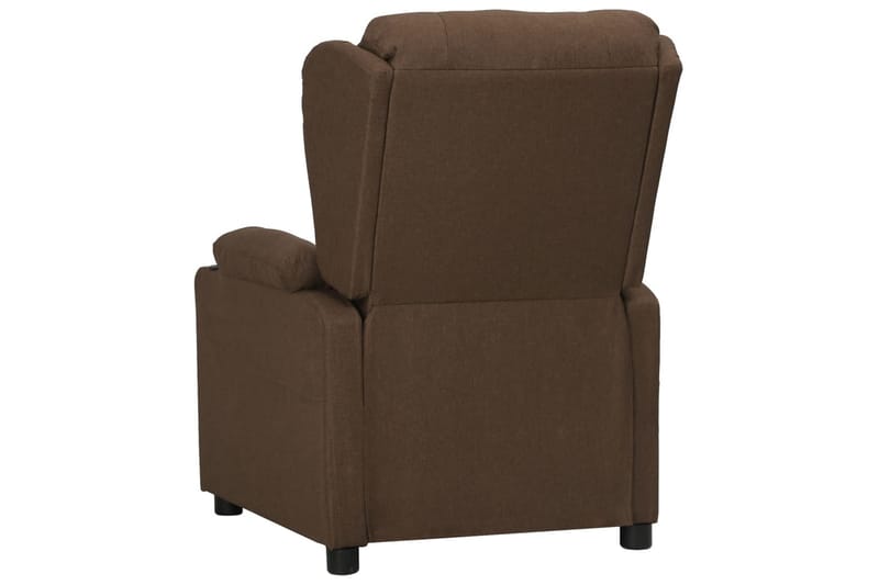 Reclinerfåtölj med uppresningshjälp brun tyg - Brun - Möbler - Stolar & fåtöljer - Fåtölj - Biofåtölj & reclinerfåtölj
