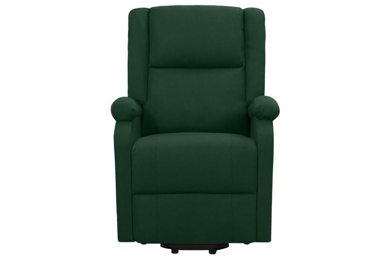 Reclinerfåtölj med uppresningshjälp mörkgrön tyg - Grön - Möbler - Stolar & fåtöljer - Fåtölj - Biofåtölj & reclinerfåtölj
