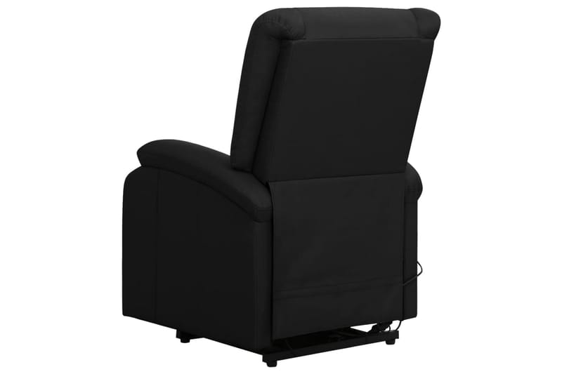 Reclinerfåtölj med uppresningshjälp svart konstläder - Svart - Möbler - Stolar & fåtöljer - Fåtölj - Biofåtölj & reclinerfåtölj