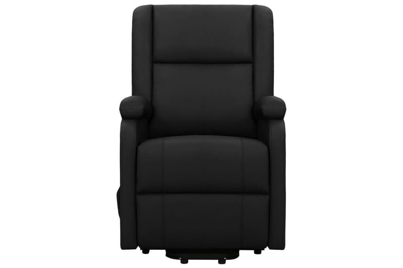 Reclinerfåtölj med uppresningshjälp svart konstläder - Svart - Möbler - Stolar & fåtöljer - Fåtölj - Biofåtölj & reclinerfåtölj