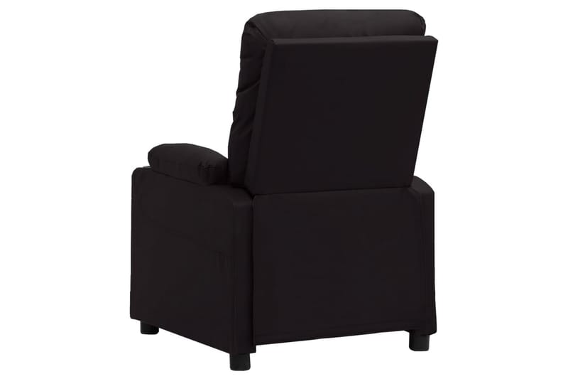 Reclinerfåtölj med uppresningshjälp svart konstläder - Svart - Möbler - Stolar & fåtöljer - Fåtölj - Biofåtölj & reclinerfåtölj