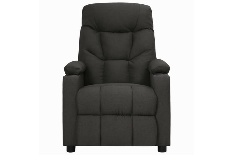 Reclinerfåtölj med uppresningshjälp svart tyg - Svart - Möbler - Stolar & fåtöljer - Fåtölj - Biofåtölj & reclinerfåtölj