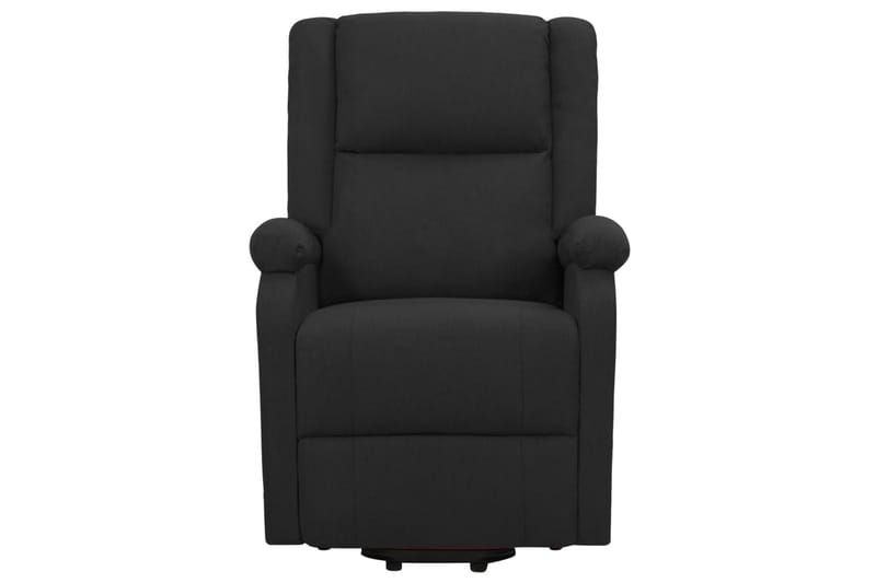 Reclinerfåtölj med uppresningshjälp svart tyg - Svart - Möbler - Stolar & fåtöljer - Fåtölj - Biofåtölj & reclinerfåtölj