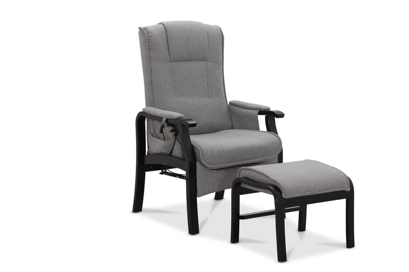 Reclinerfåtölj NO_BRAND Saika Reclinerfåtölj Elektrisk Ljusgrå, undefined