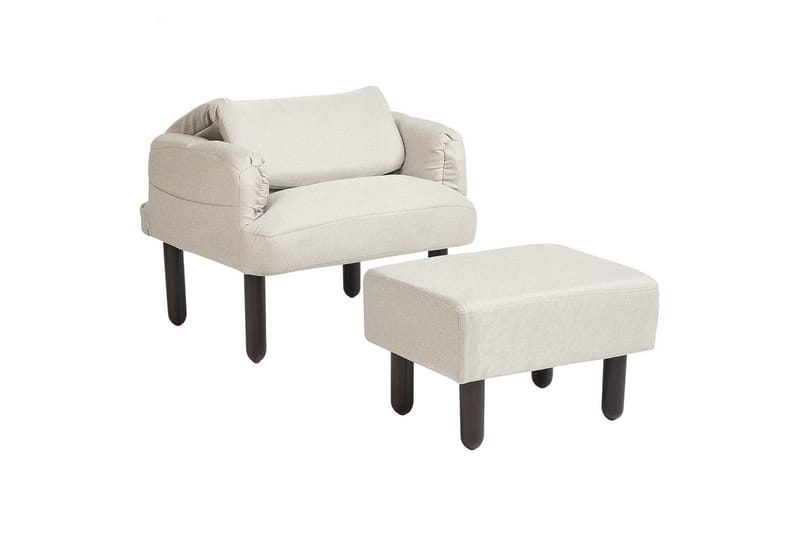 Reclinerfåtölj Oland - Beige, brun - Möbler - Stolar & fåtöljer - Fåtölj - Liggfåtölj