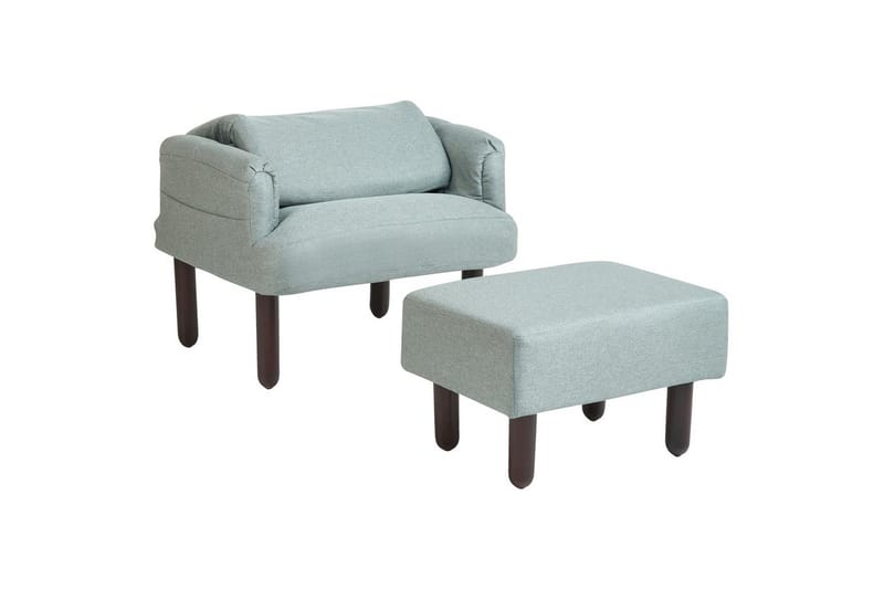 Reclinerfåtölj Oland - Grön, brun, grå - Möbler - Stolar & fåtöljer - Fåtölj - Liggfåtölj