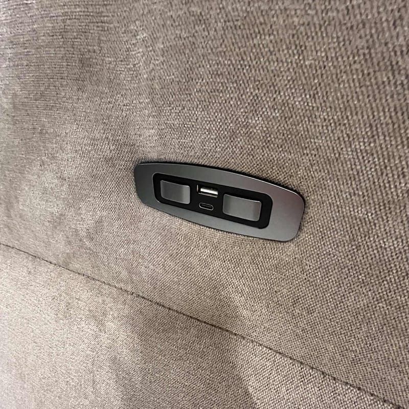 Reclinerfåtölj Ravdal med elektrisk mekanism - grå - Möbler - Stolar & fåtöljer - Fåtölj - Biofåtölj & reclinerfåtölj
