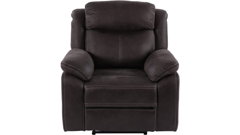 Reclinerfåtölj Rindal Tyg Elektrisk - brungrå - Möbler - Stolar & fåtöljer - Fåtölj - Biofåtölj & reclinerfåtölj