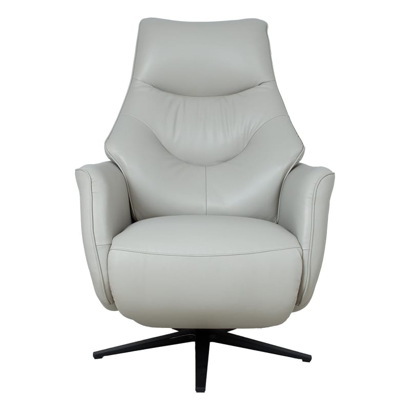 Reclinerfåtölj Rosdal med elektrisk mekanism - beige läder - Möbler - Stolar & fåtöljer - Fåtölj - Biofåtölj & reclinerfåtölj