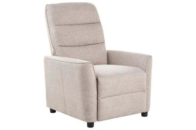 Reclinerfåtölj Sande Beige/svart, Beige/svart