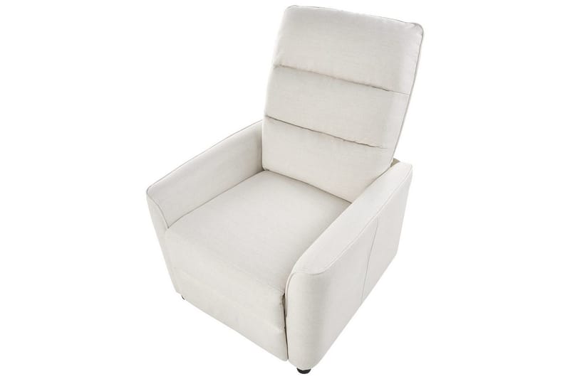 Reclinerfåtölj Sande Vit/Svart - Vit/Svart - Möbler - Stolar & fåtöljer - Fåtölj - Biofåtölj & reclinerfåtölj