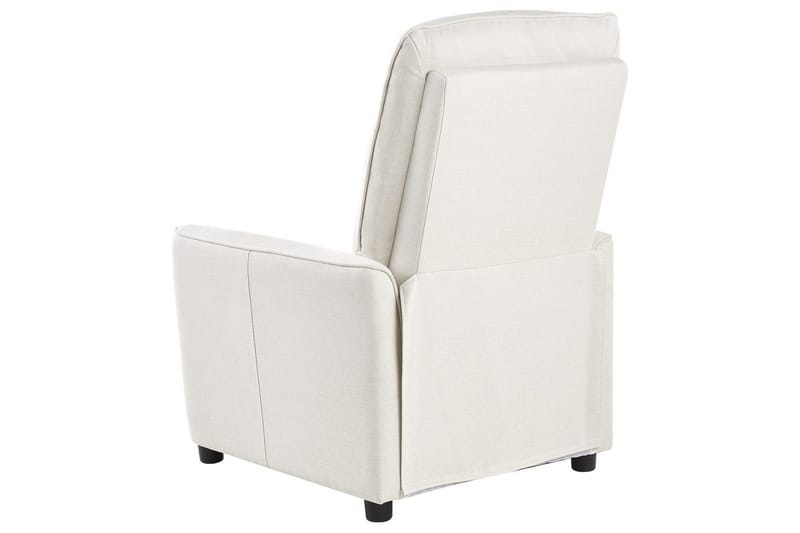 Reclinerfåtölj Sande Vit/Svart - Vit/Svart - Möbler - Stolar & fåtöljer - Fåtölj - Biofåtölj & reclinerfåtölj